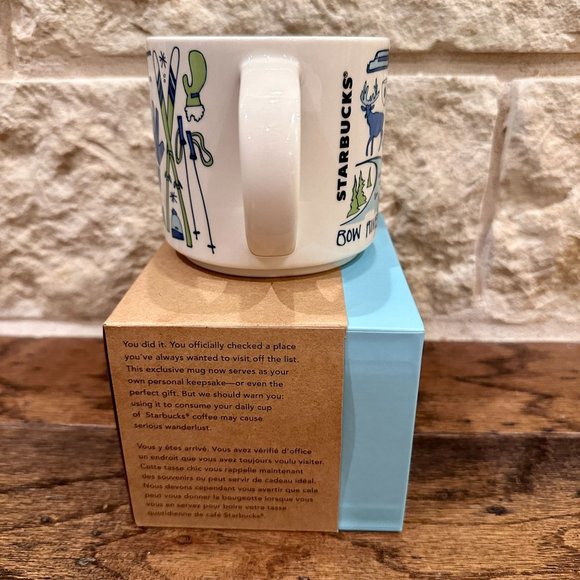 NWT BANFF Starbucks Been There Series Ceramic Coffee Cup Mug 14 Oz Canada - Picture 11 of 11